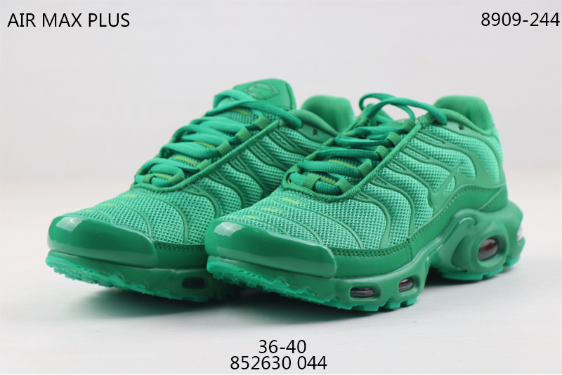 2020 Men Nike Air Max TN All Green - Click Image to Close